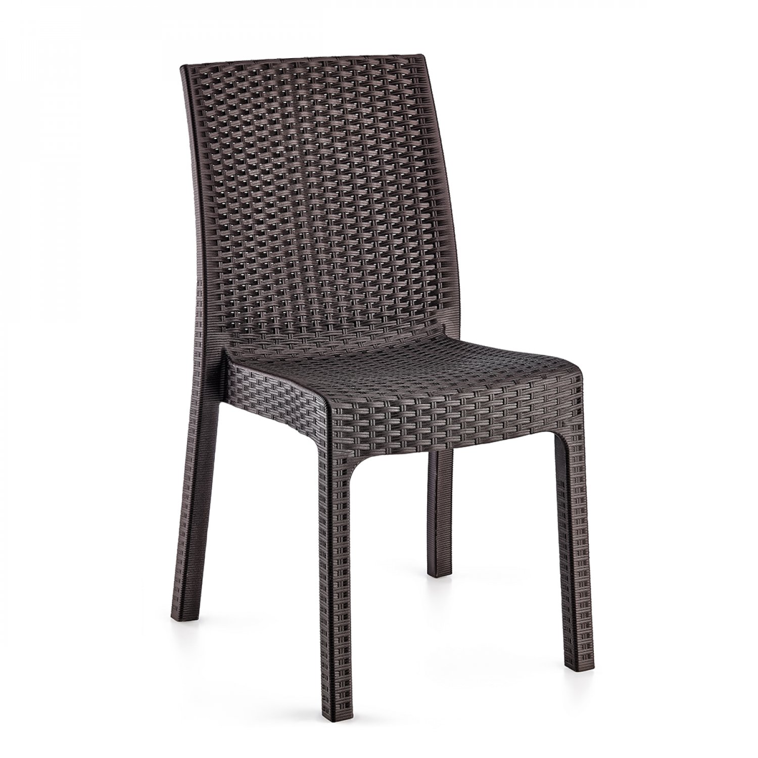 CHAIR RATTAN DELUX - White DOXE