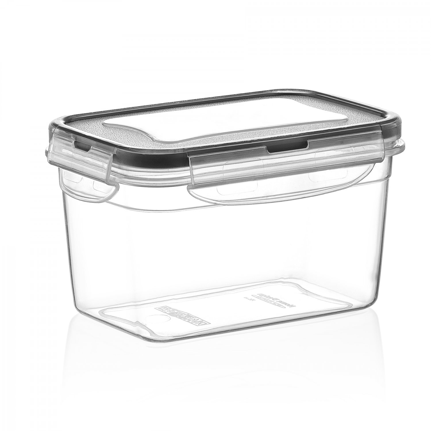 LC-235 FRESH BOX RECTANGLE DEEP NO: 4 (4,35 LT.) - Transparent 1AQM