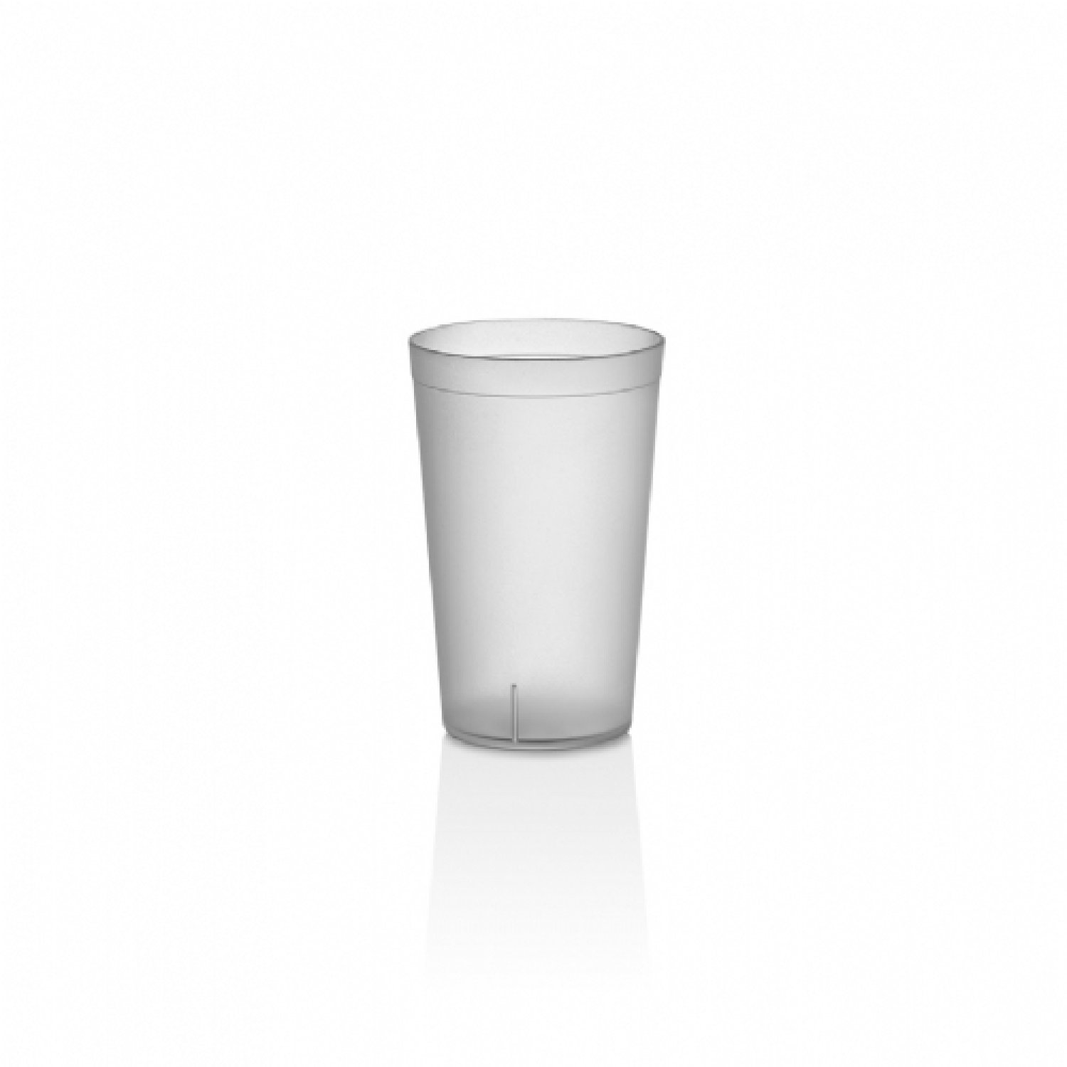 Frosted Glass PC 240 ml / 8,11 Oz - GC-15 - Clear 3HNJ