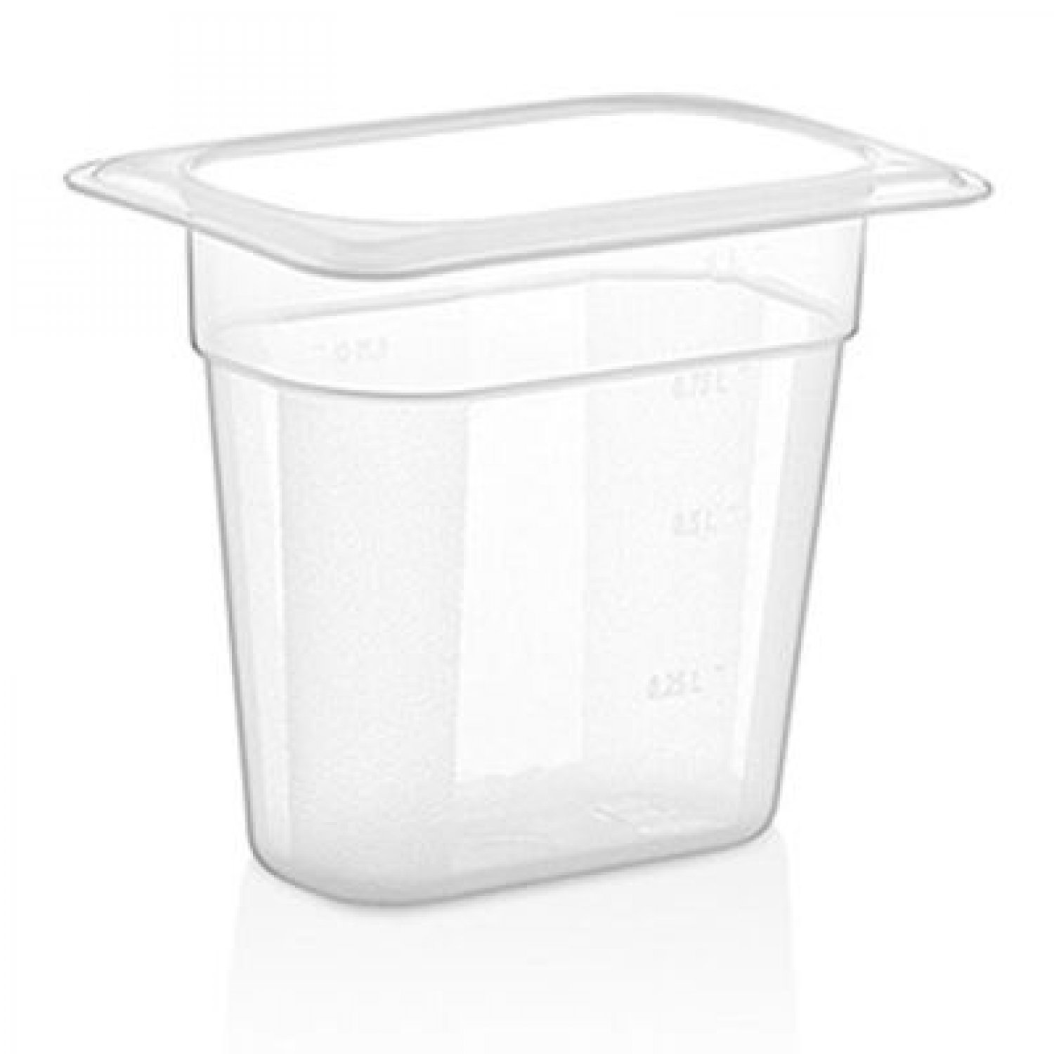 GN PC CONTAINERS 150 mm 1 Lt - 33 Oz - GNP-19150 - Black JMM9