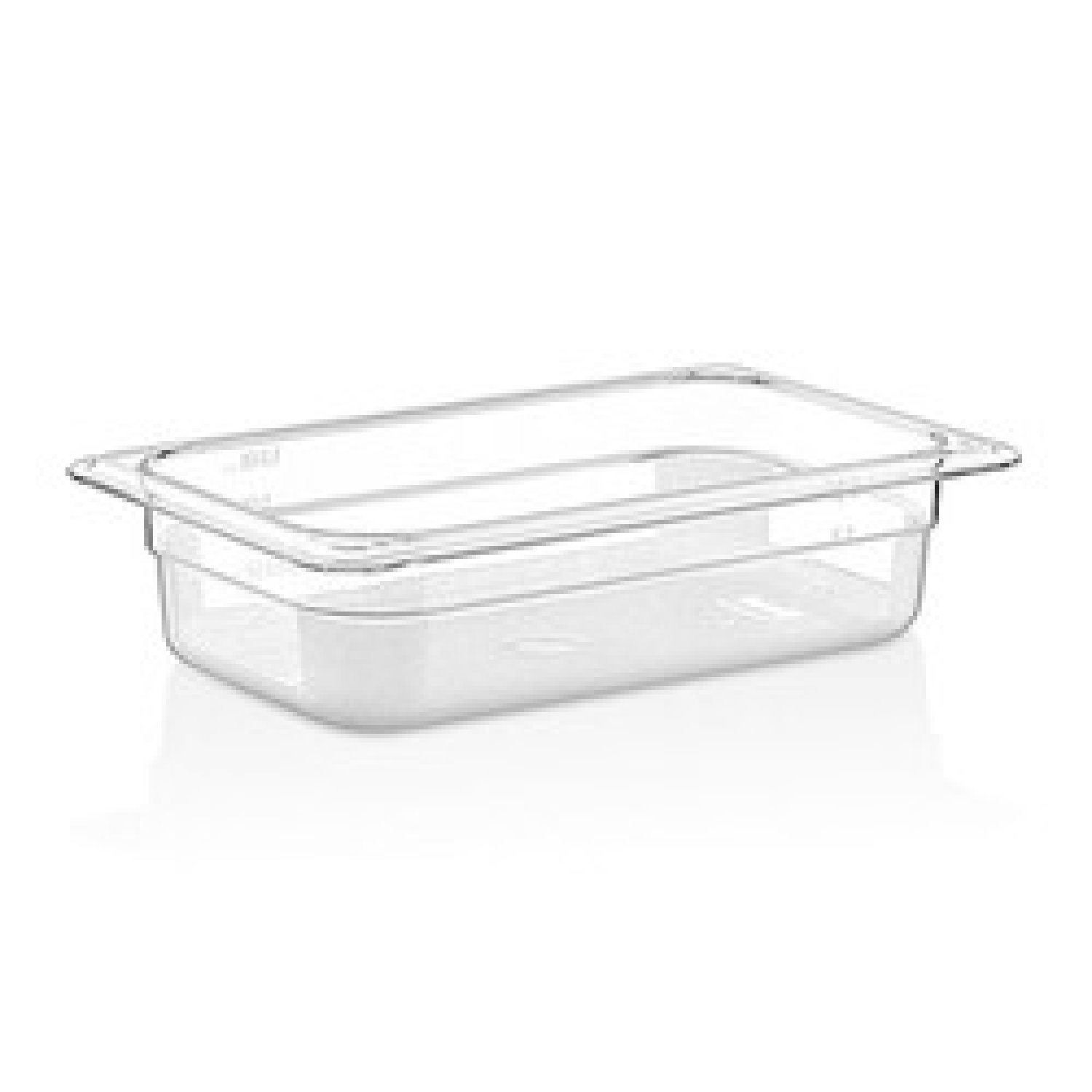 GN PC CONTAINERS 65 mm 1,5 Lt - 50 Oz - GNP-1465 - Black IRDH