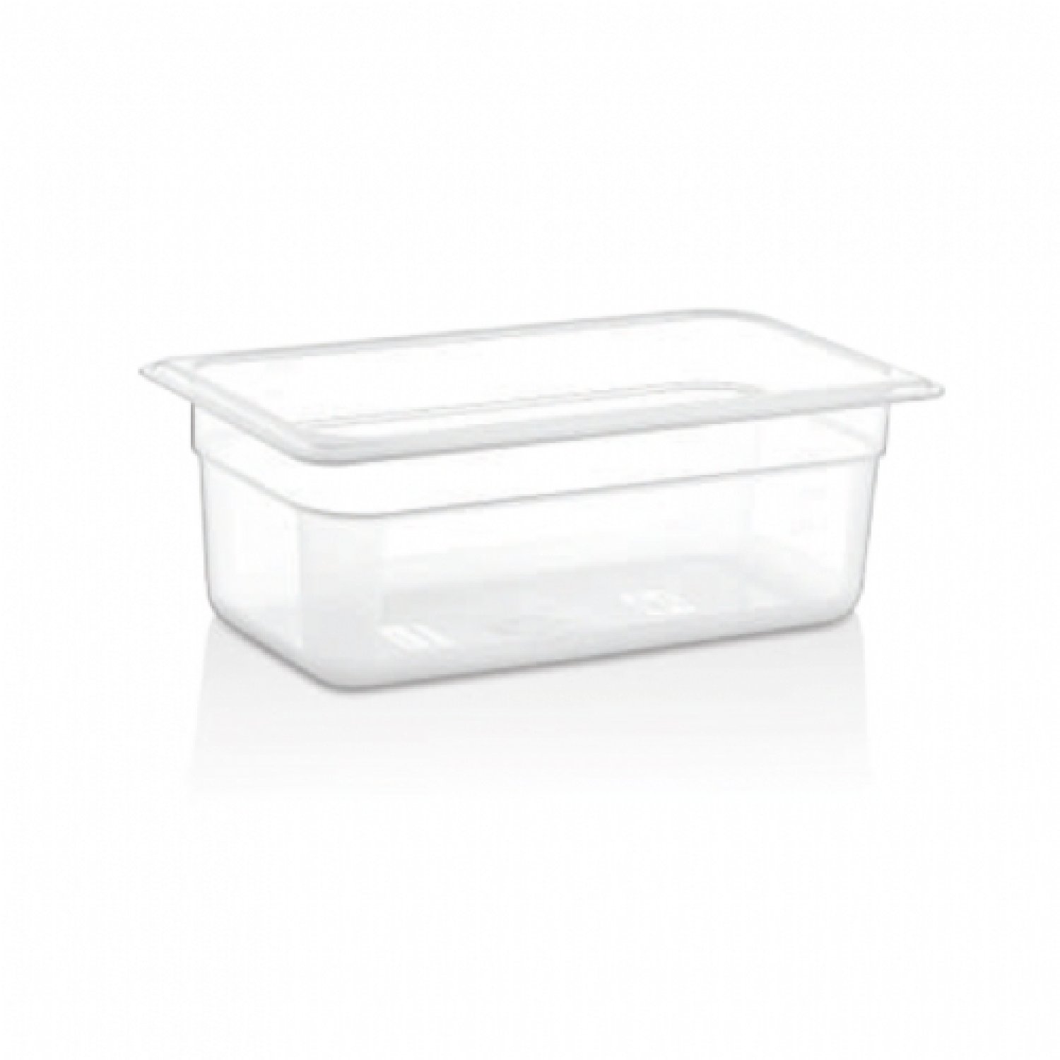 GN PP CONTAINER 100 mm 2 Lt - 67 Oz - GNPP-14100 - Clear WRU4