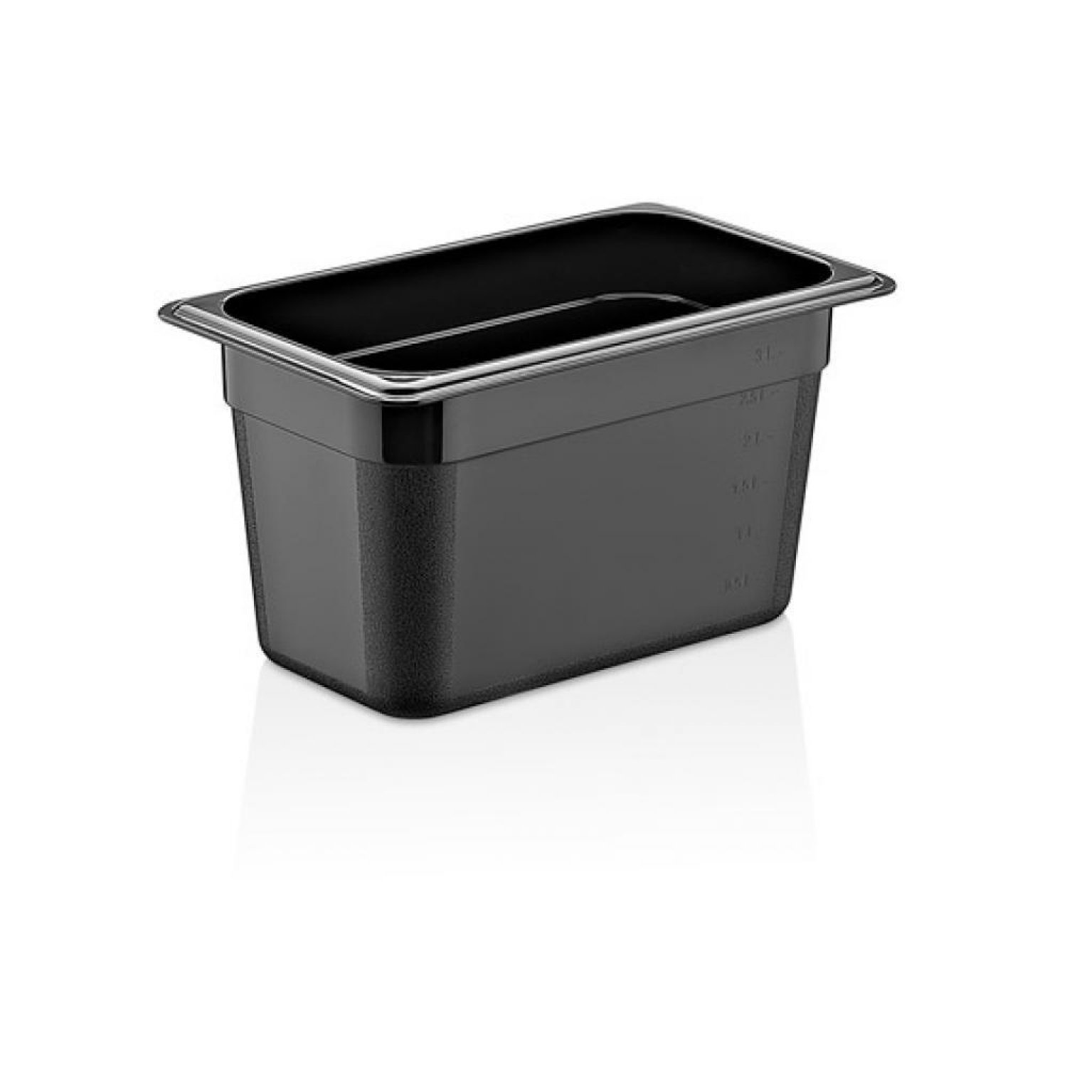GN PP CONTAINER 200 mm 11 Lt - 371 Oz - GNPP-12200 - Black B7DB
