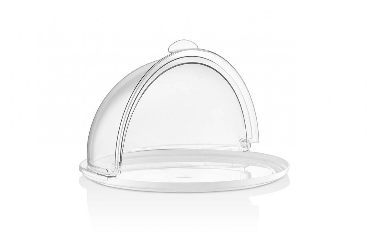 Round Roll-Up Dome Cover PC - GFM-13 - Ø 395 mm - Clear F0AD