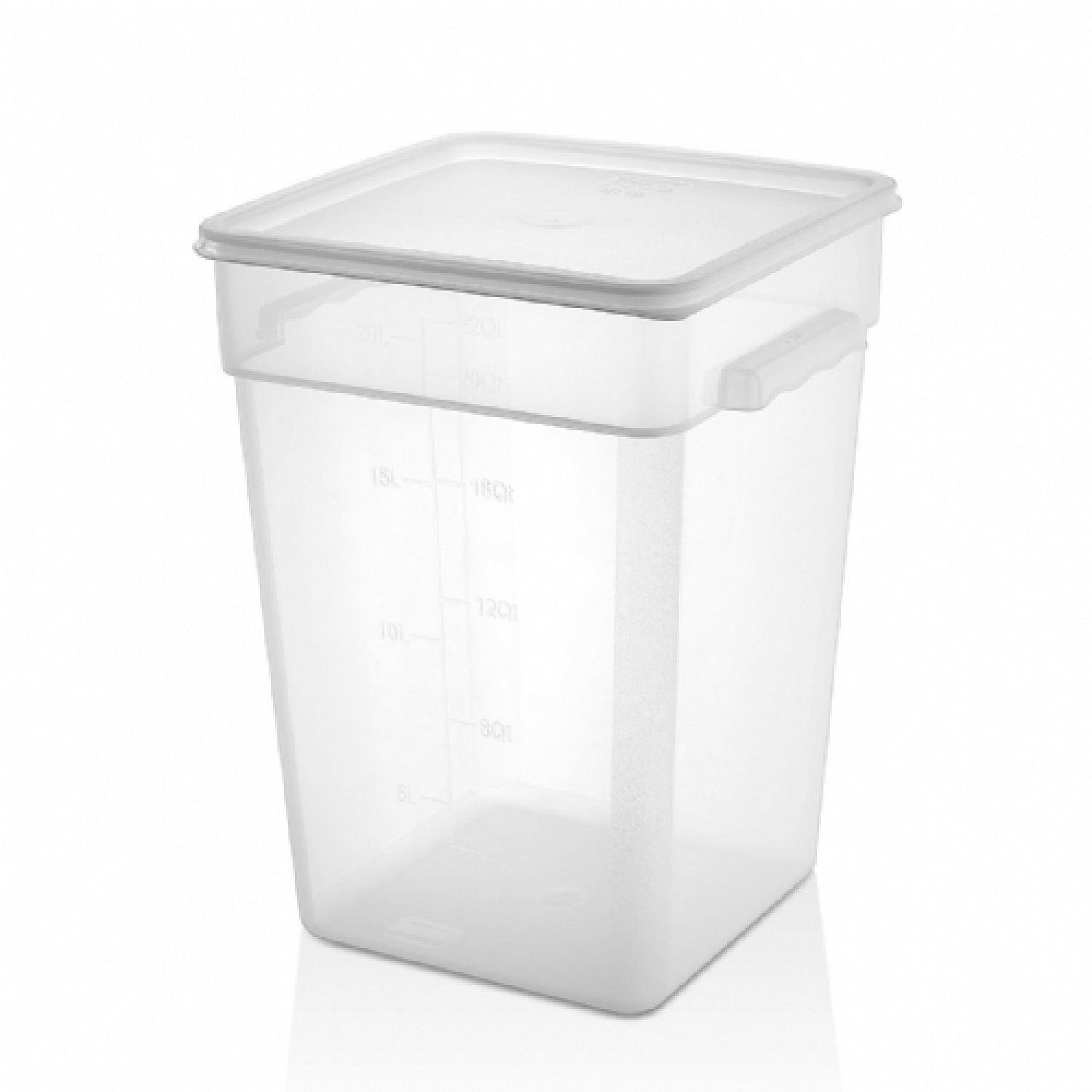Square Container - GSPP-22 - 20.8 Lt - 703 Oz - Clear SI7H