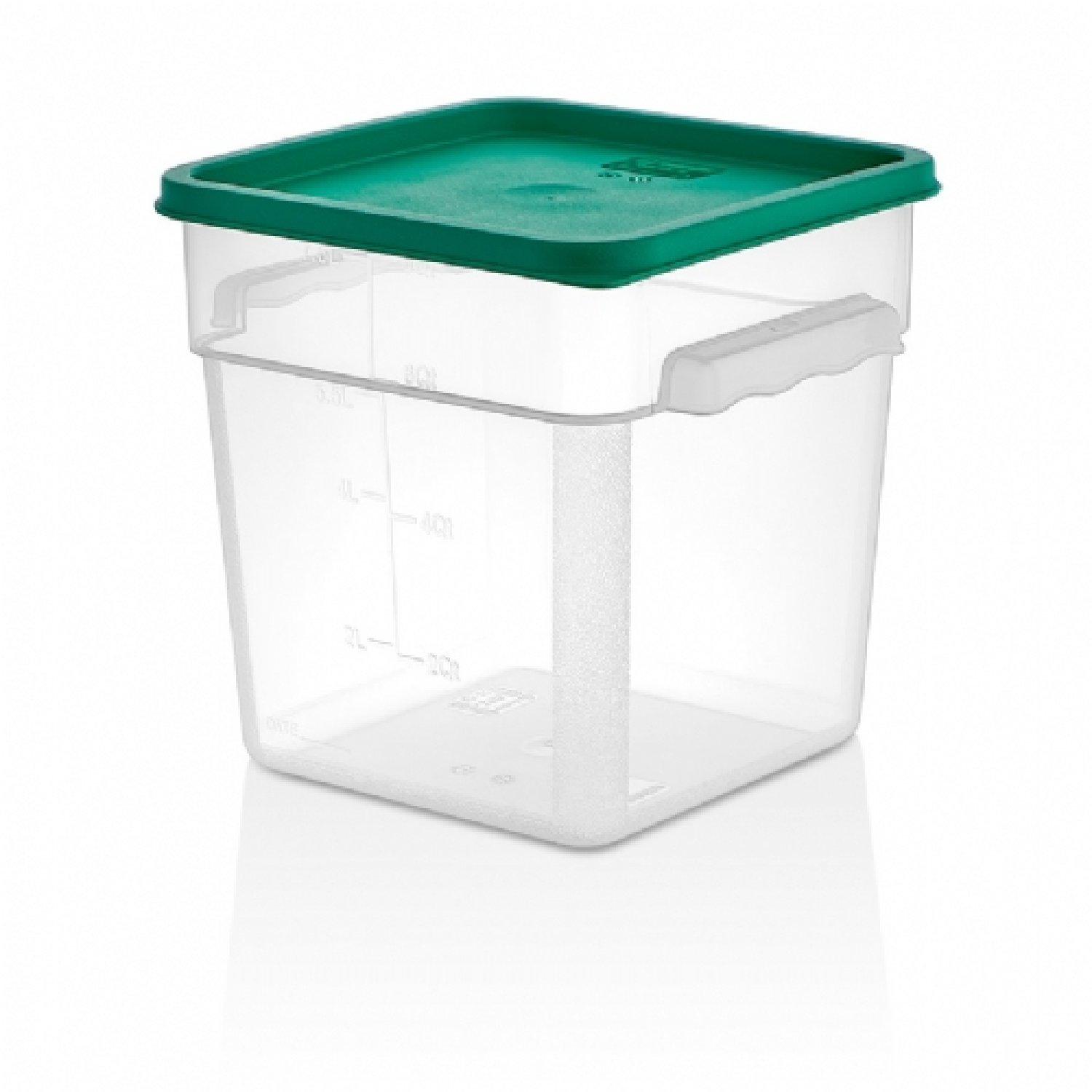Square Container - GSPP-8 - 7.6 Lt - 257 Oz - Clear 2AKI
