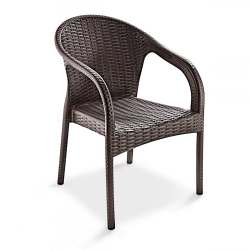 ARMCHAIR RATTAN EGE - Cappucino