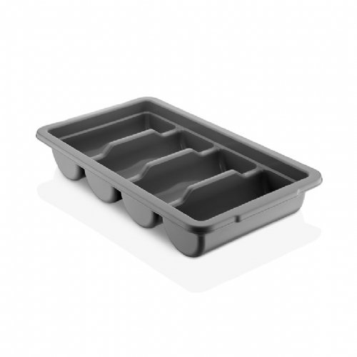 Cutlery Box 4 Compartment - GK-04 - Grey