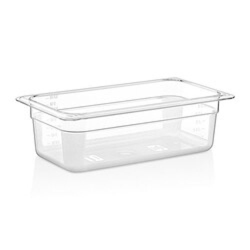 GN PC CONTAINERS 100 mm 3 Lt - 101 Oz - GNP-13100 - Black XMHS