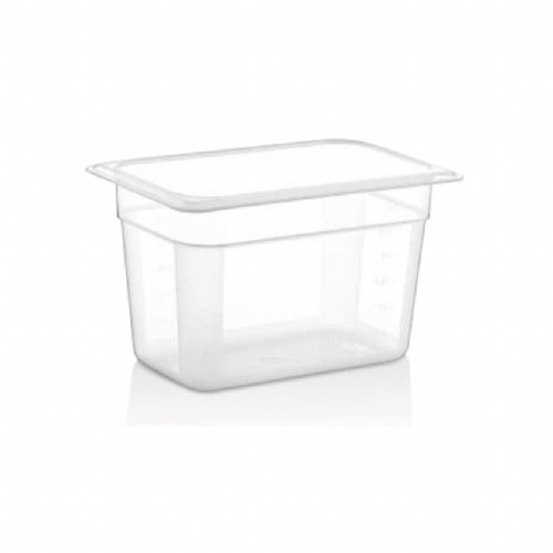  GN PP CONTAINER 150 mm 3,5 Lt - 118 Oz - GNPP-14150 - Clear