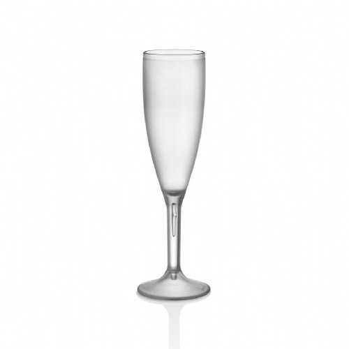 PC Flute Frosted Champaigne Glass 180 ml / 6,06 Oz - GC-30/F - Clear