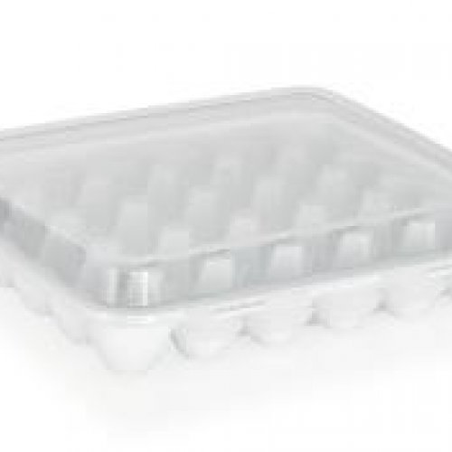 YU-130 EGG HOLDER 30-POCKET - Transparent